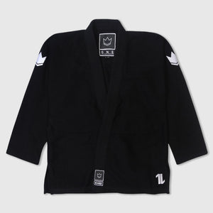 Kingz The One BJJ Kimono black + White Belt > Free Shipping